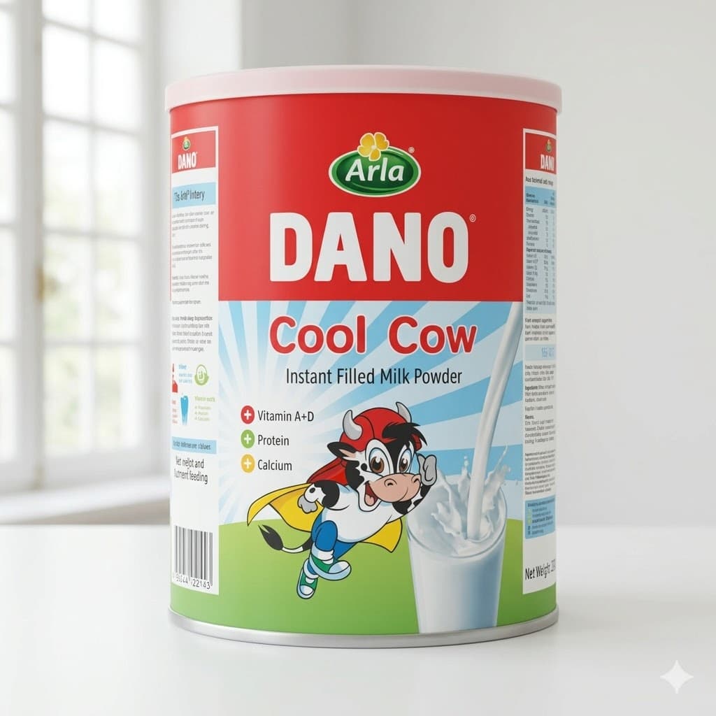 Dano Cool Cow 900g Tin — by Dano — Milk Dairy from DK — Afrizonemart