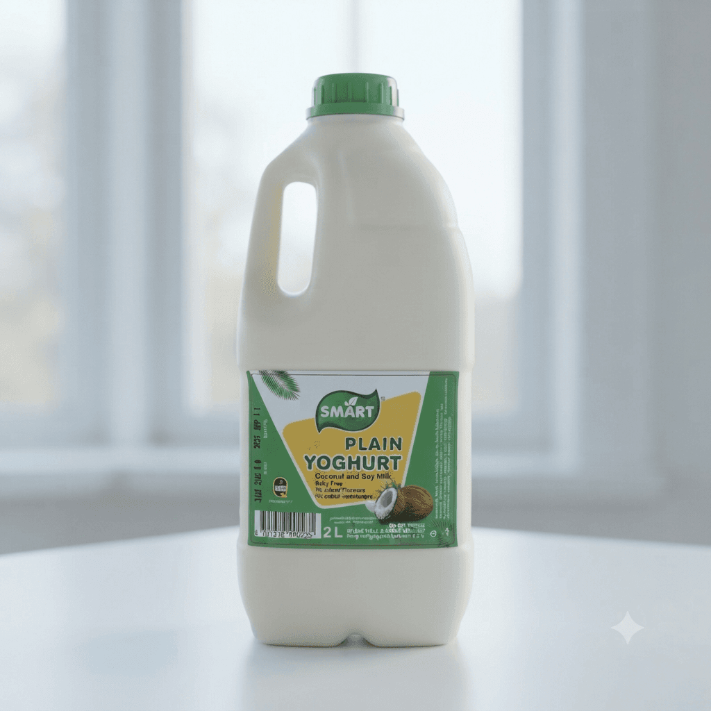 Smart, Yoghurt-plain Coconut-white - 2L