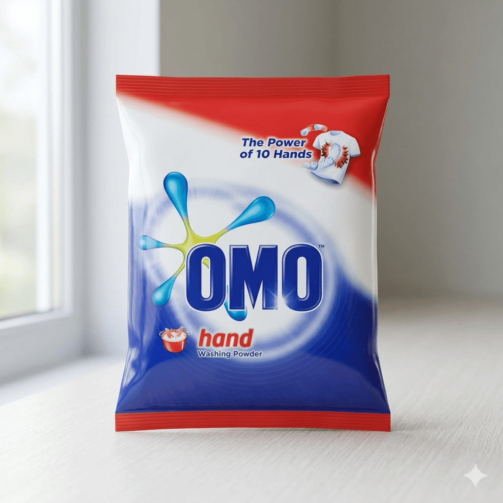 OMO Detergent Sachet 90g — by OMO — Laundry Detergent from NG — Afrizonemart