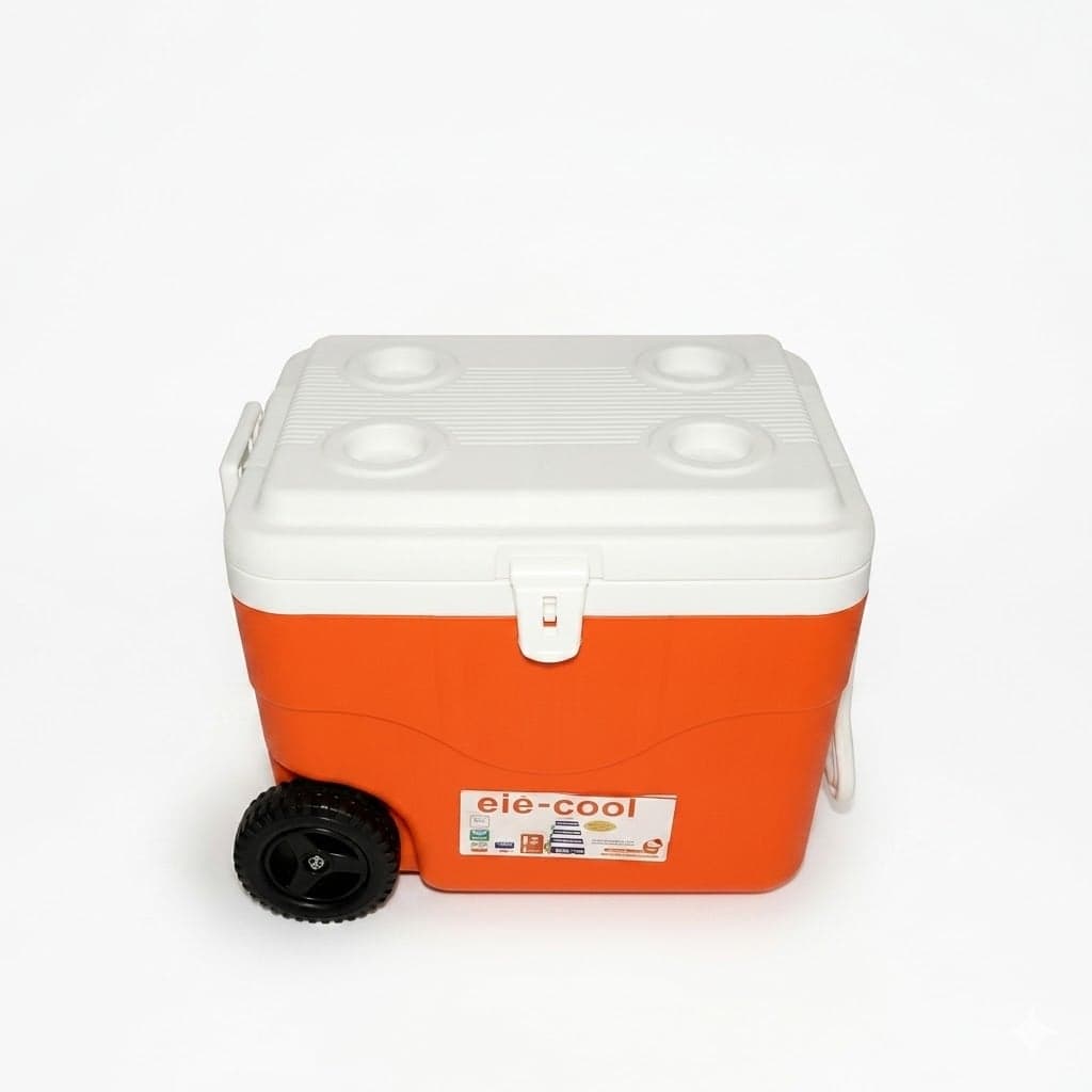 Eleganza Insulated Cooler with 2 Wheels -50 litres