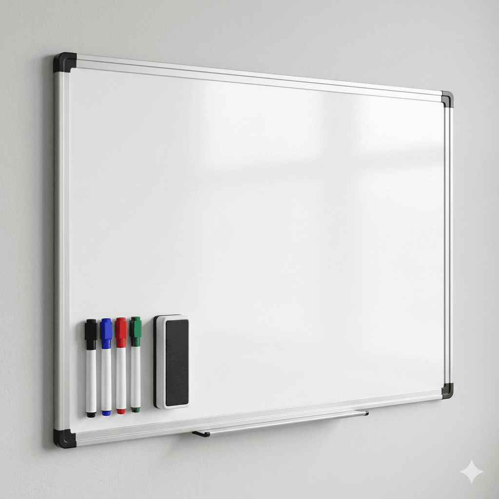 Magnetic Whiteboard 60x90cm with Pen