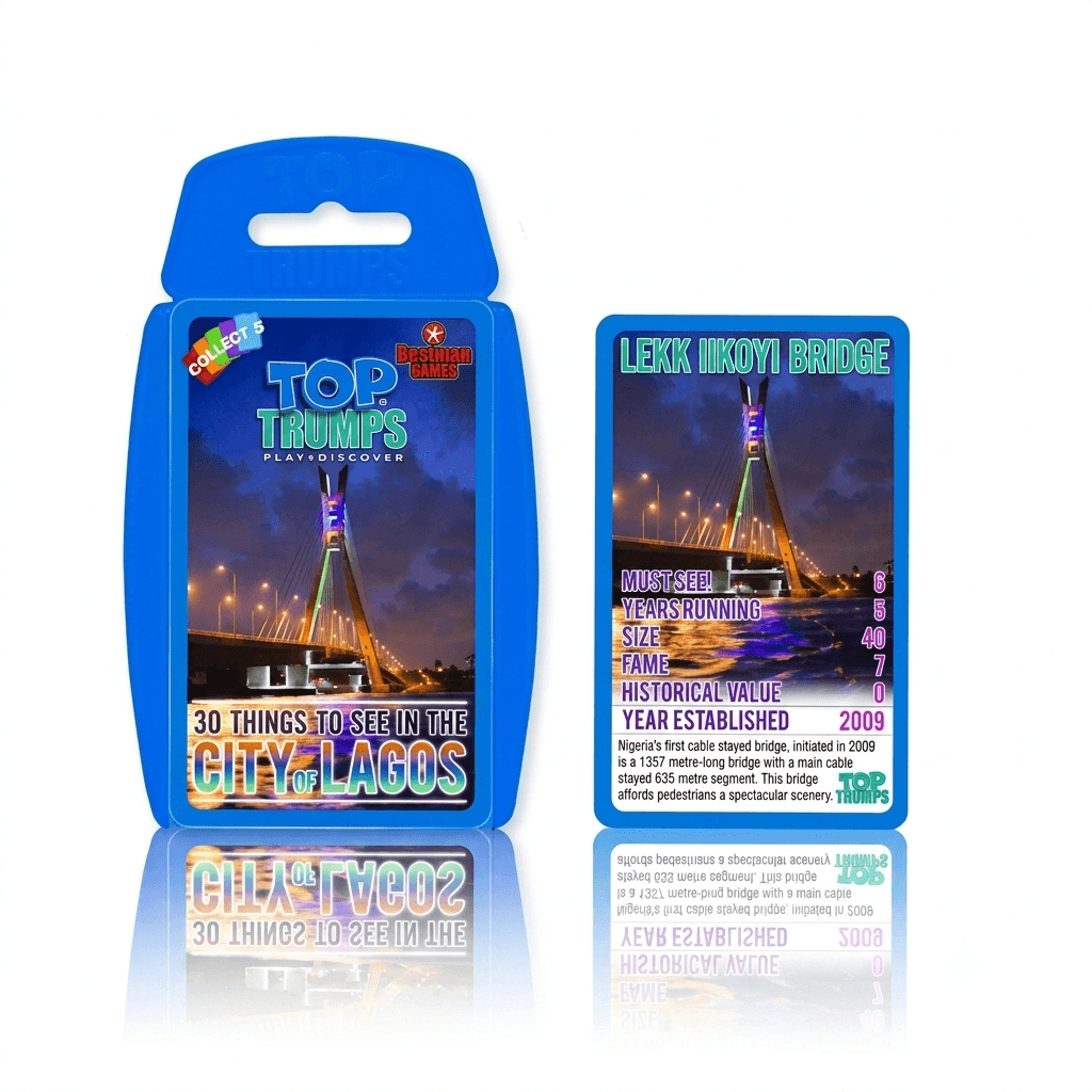 City of Lagos Top Trumps Card Games