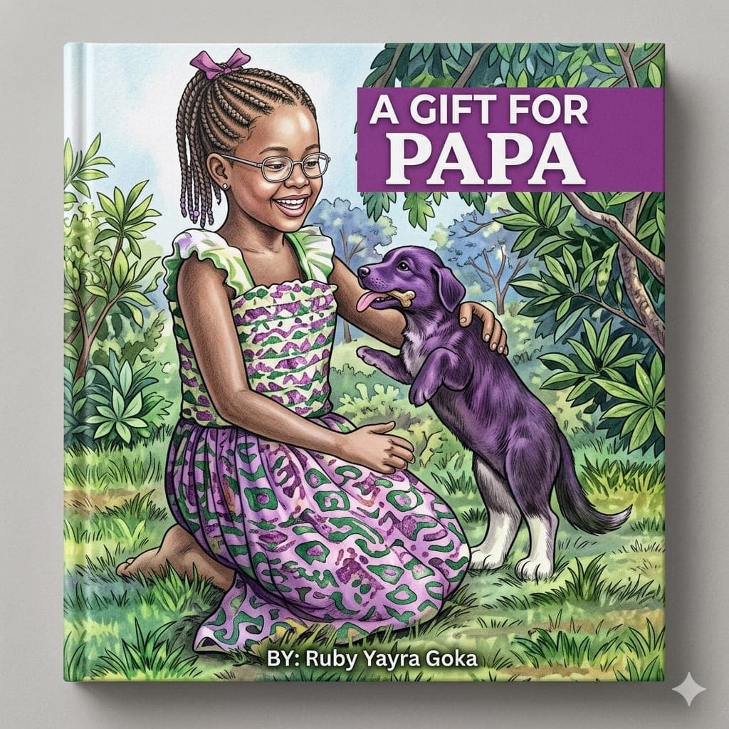 A Gift For Papa by Ruby Yayra Goka — by Ruby Yayra Goka — children from GH — Afrizonemart