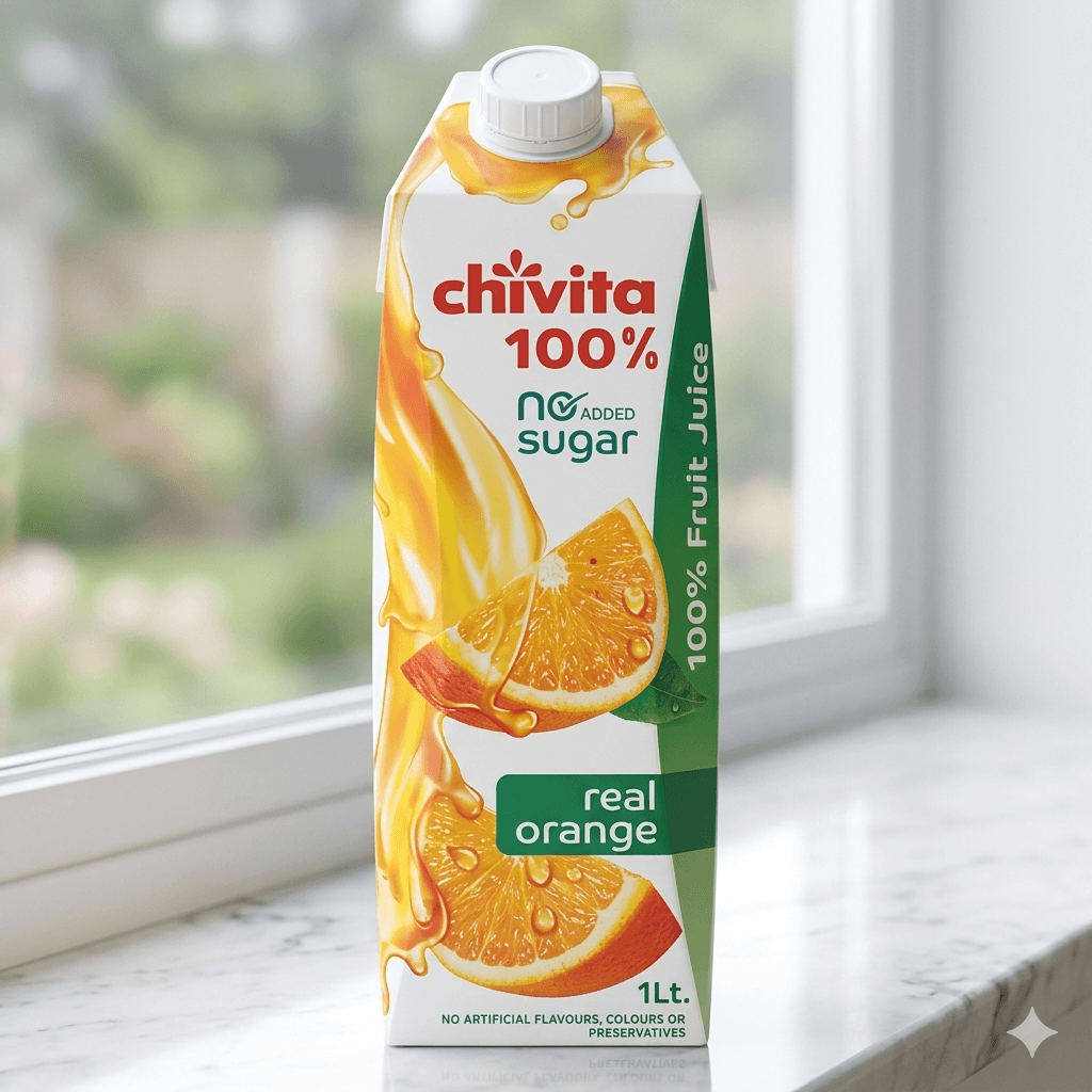 Chivita 100% Orange Juice 1L