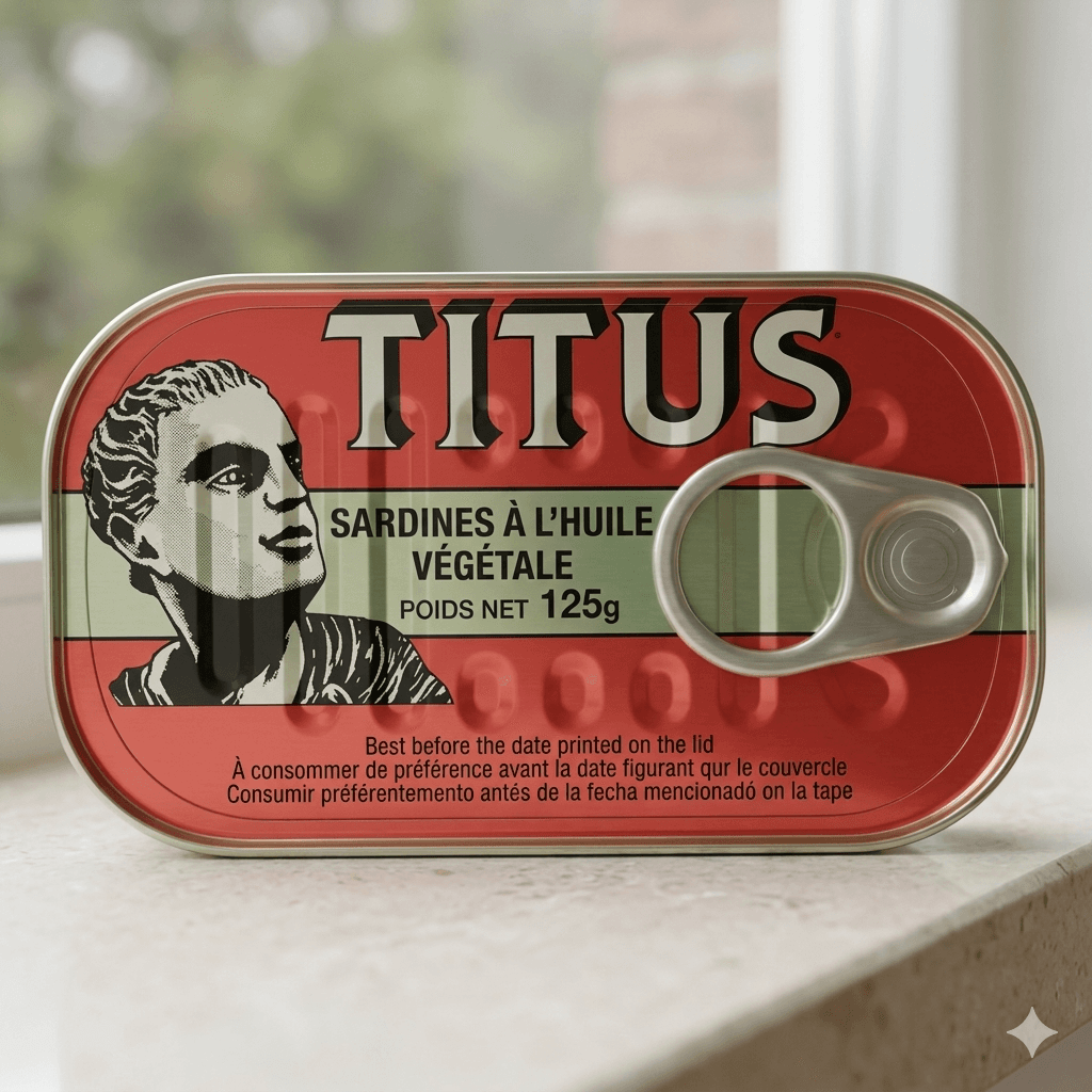 Titus Sardines in Vegetable Oil 125g