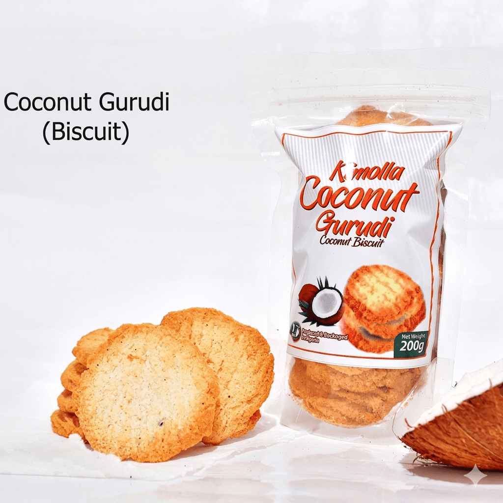 Gurundi Coconut Biscuits 200g
