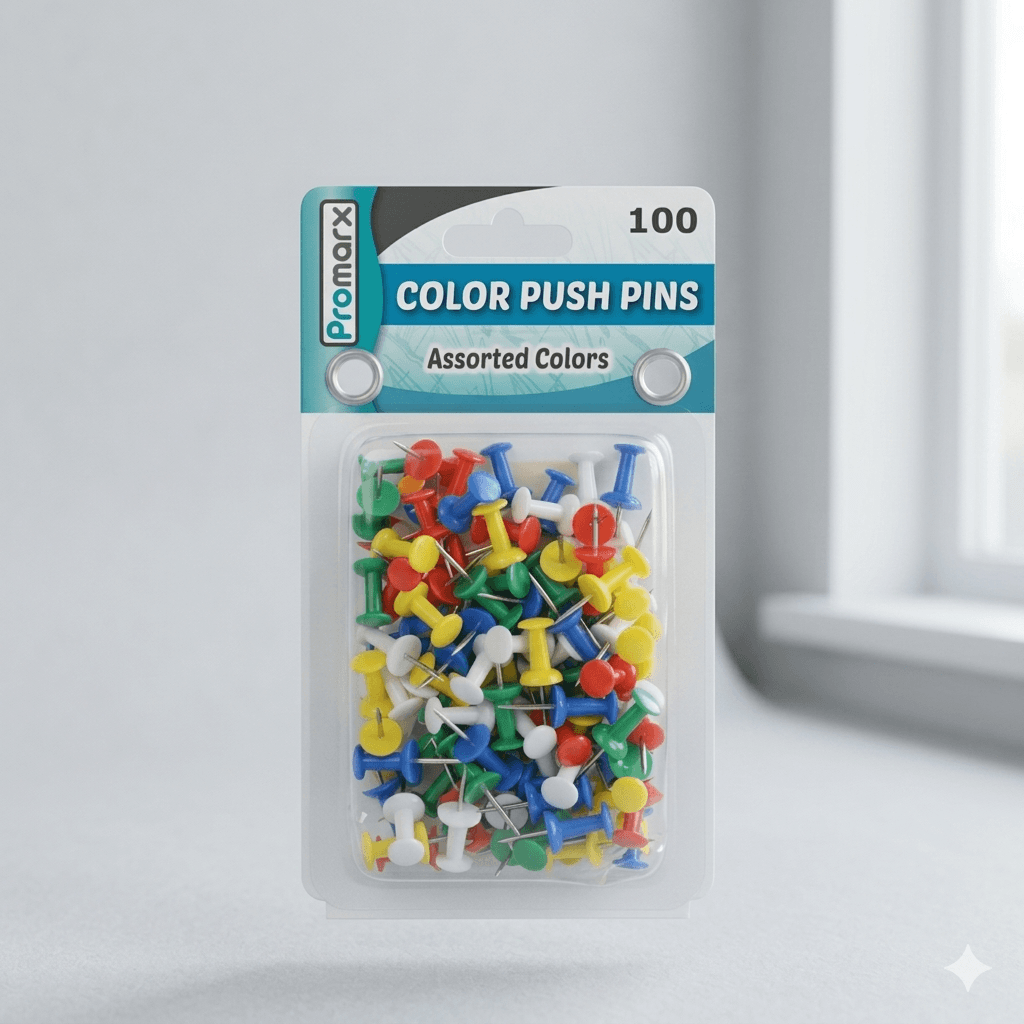Bulletin Board Pins 100 Count — by Local — office-supplies-office-tools from NG — Afrizonemart