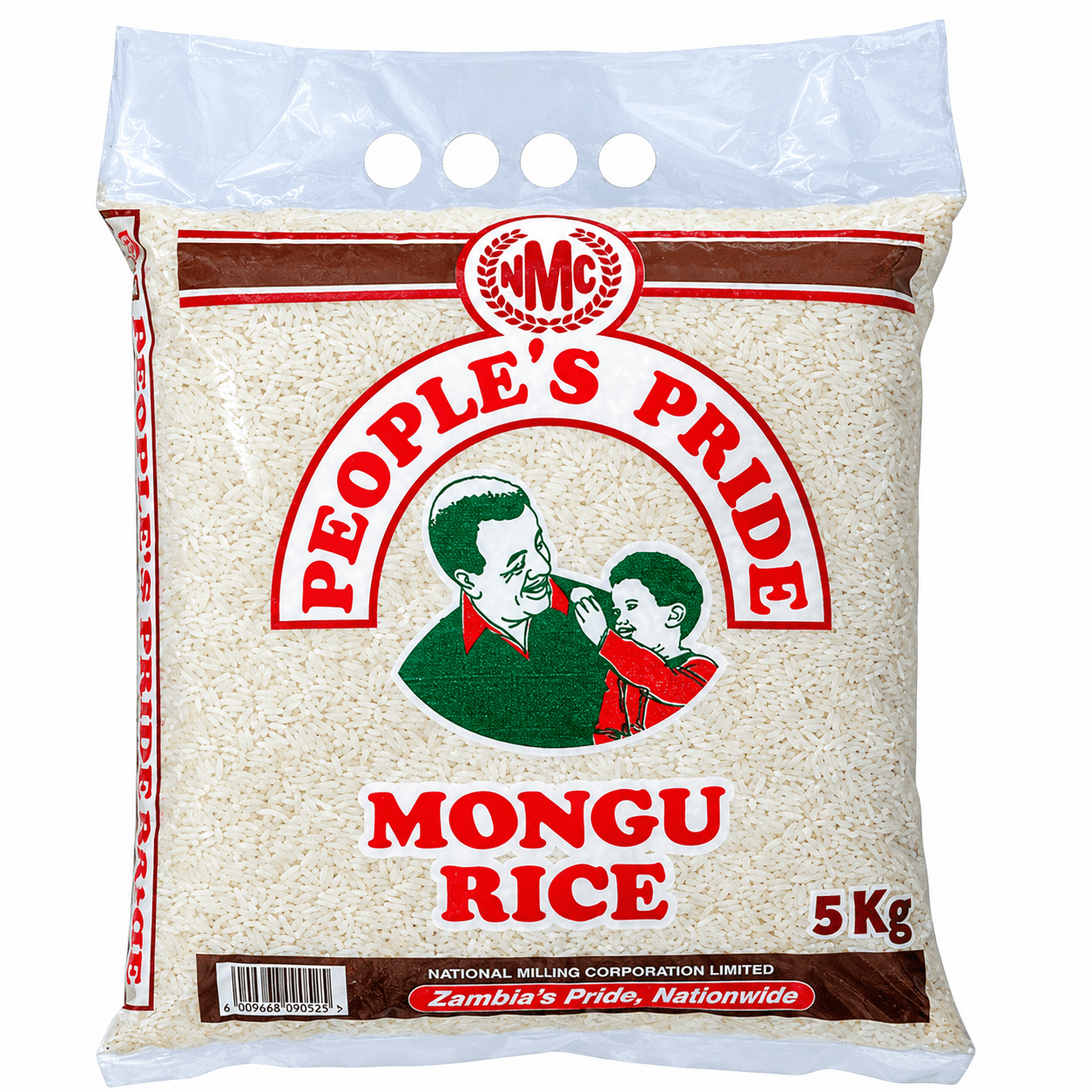 Mongu Rice 5kg — by People's Pride — food-agriculture-rice products from ZM — Afrizonemart