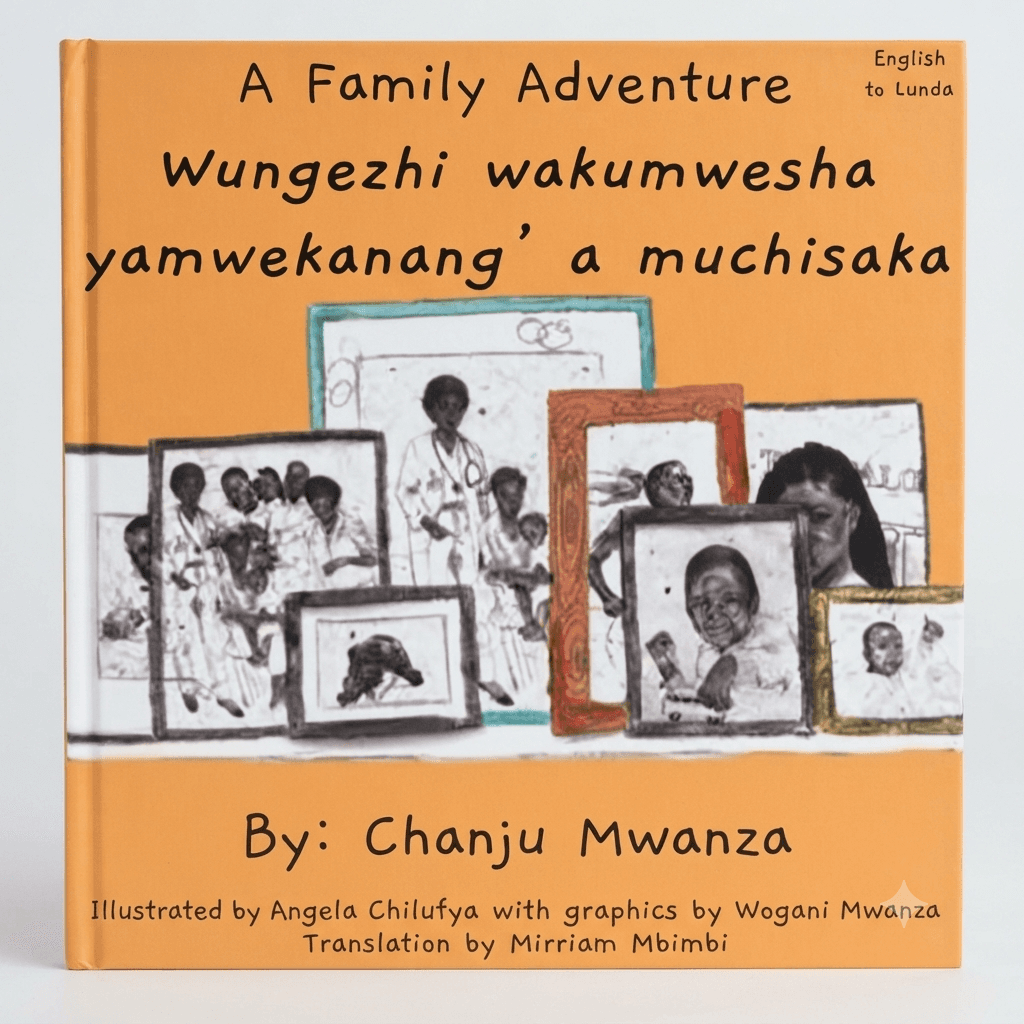 A Family Adventure Wungezhi wakumwesha yamwekanang’a muchisaka: English to Lunda by Chanju Mwanza