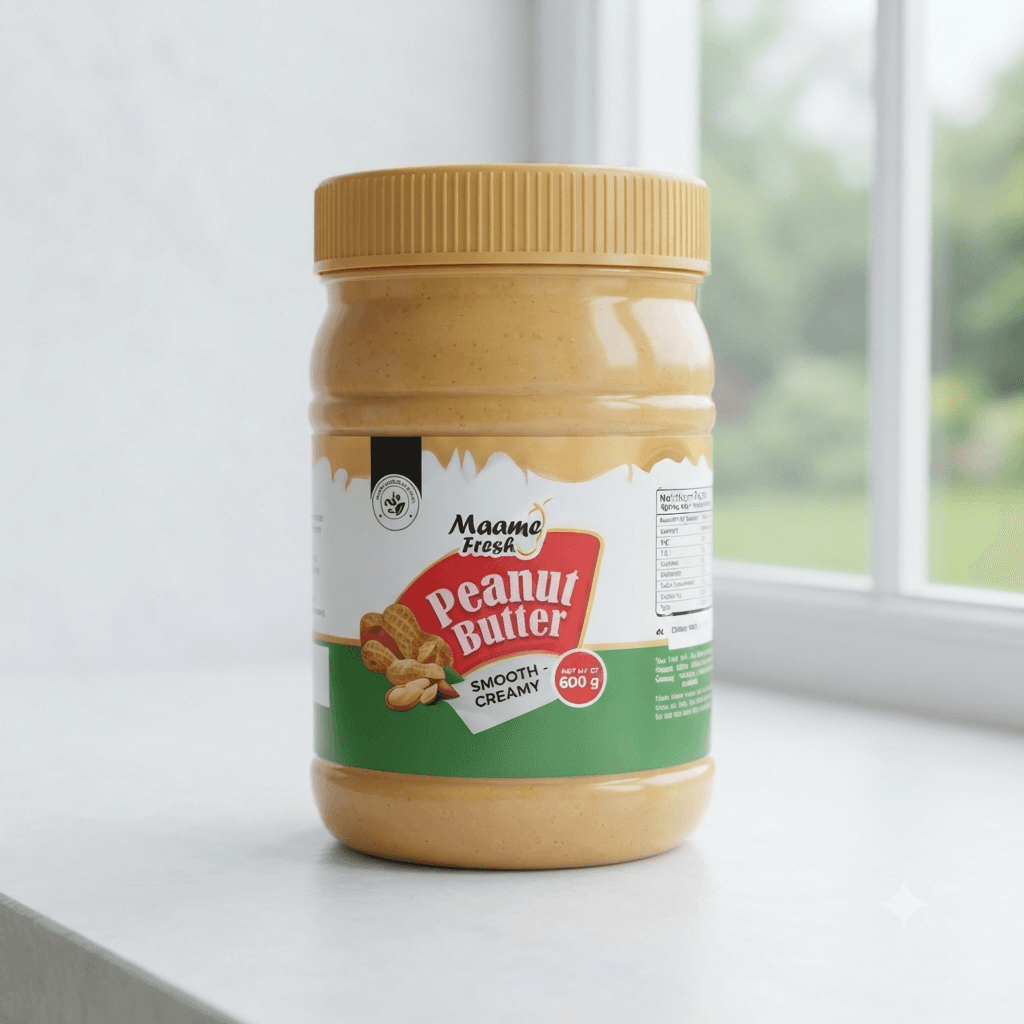 Maama Kipooli, Peanut Butter Tinned - 600g — by Maama Kipooli — food-agriculture-peanut-products from UG — Afrizonemart