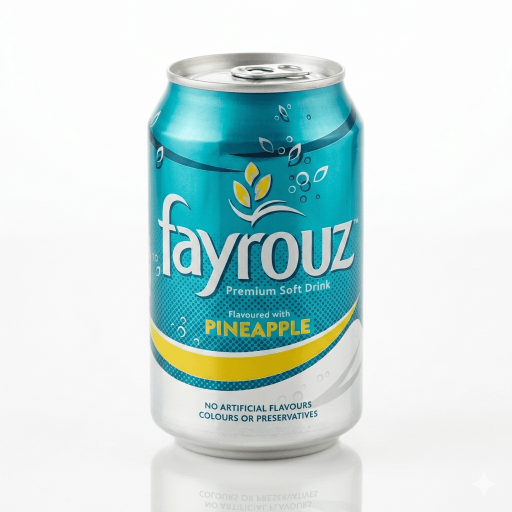 Fayrouz Pineapple 33cl Can