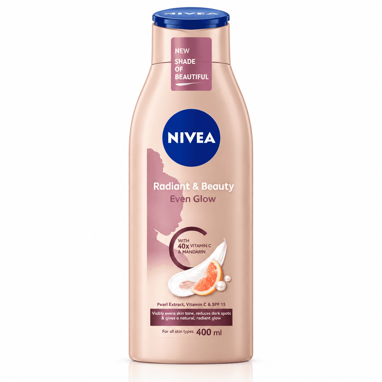 NIVEA Radiant & Beauty Even Glow Body Lotion For Women - 400ml — by NIVEA — even-glow-lotion-single products from NG — Afrizonemart
