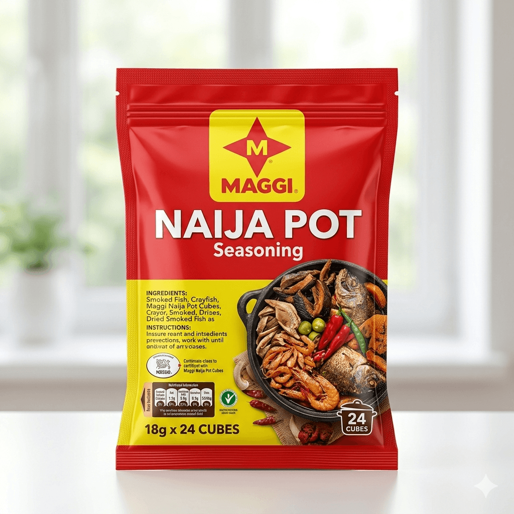 Maggi Naija Pot 18g x 4