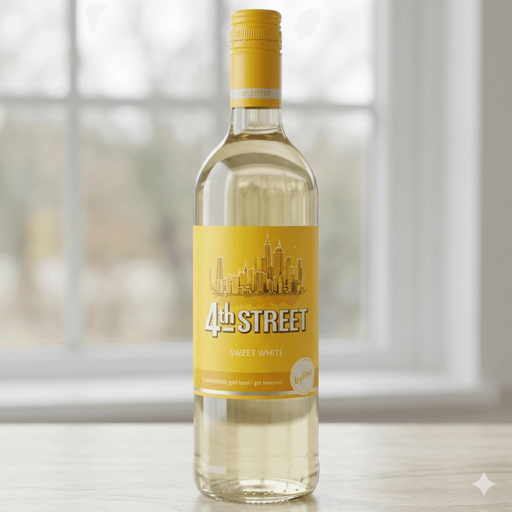 4th Street Natural Sweet White 750ml — by 4th Street — white-wine from ZA — Afrizonemart