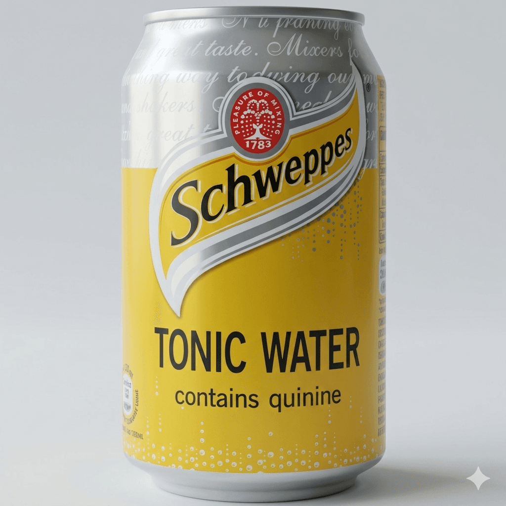 Schweppes Tonic Water 33cl Can — by Schweppes — Carbonated Drinks from NG — Afrizonemart