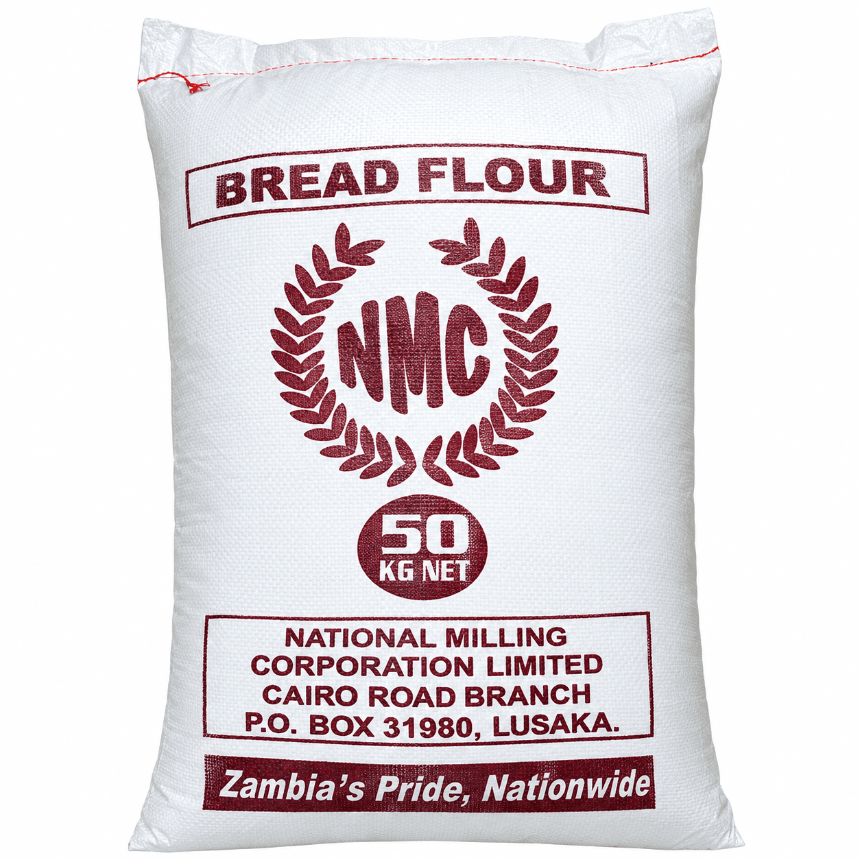 Bread Flour 50kg — by Zambia's Pride — food-agriculture-flour products from ZM — Afrizonemart