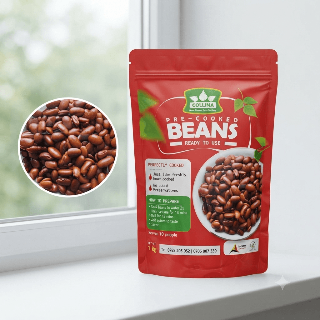 Kuriotes, Collina Red Kidney Pre-cooked Beans - 1kg
