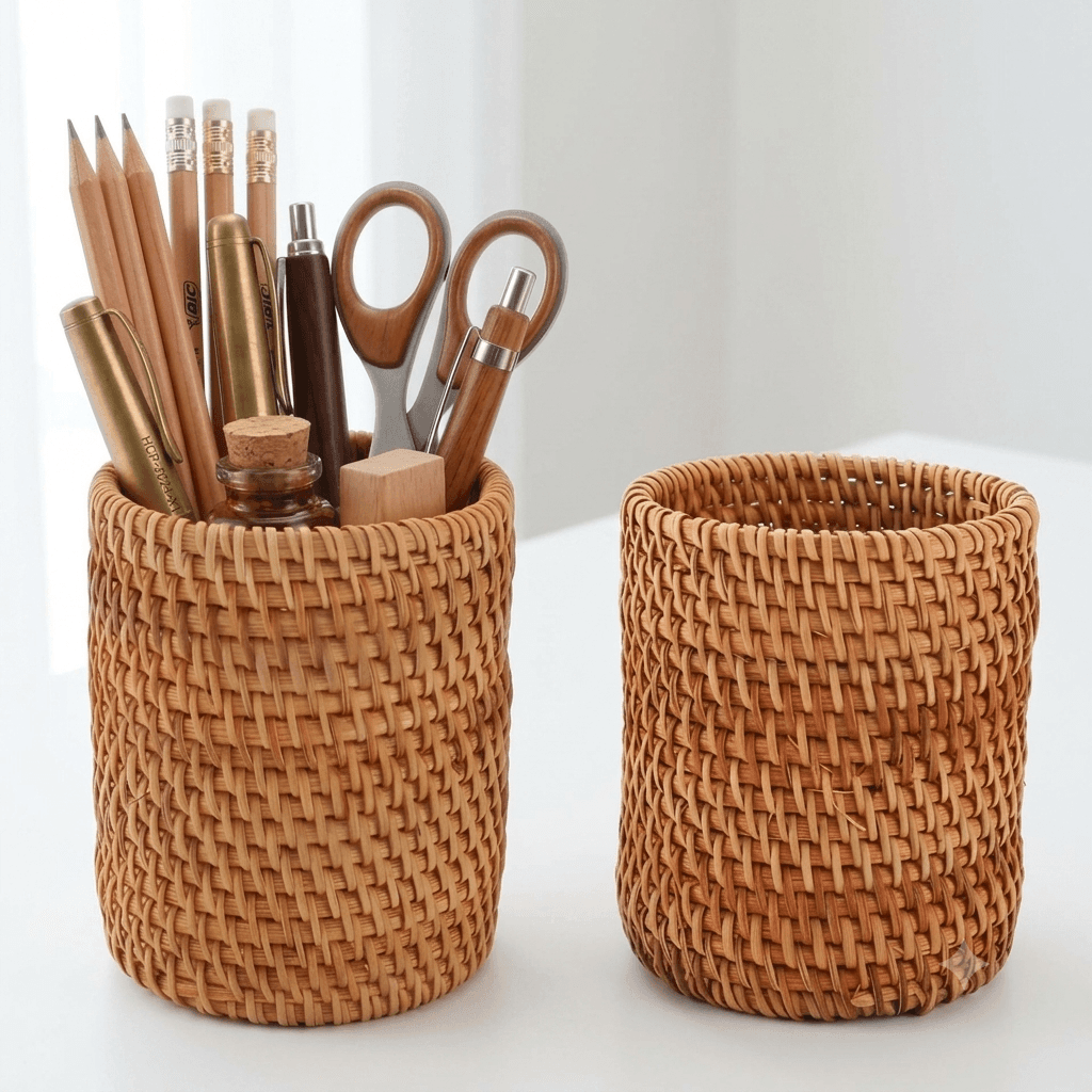 Sisal Woven Pen Holder