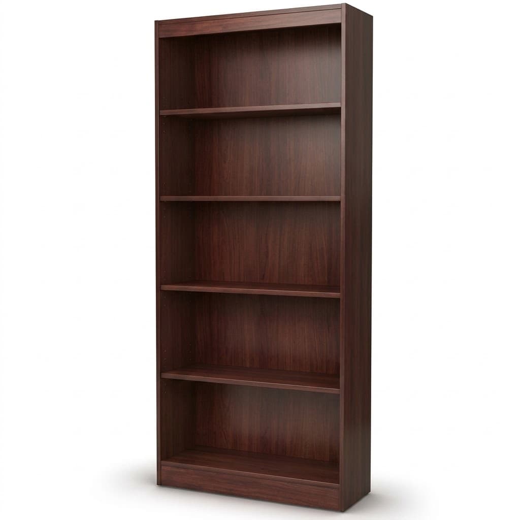 Bookshelf 5-Tier Wooden