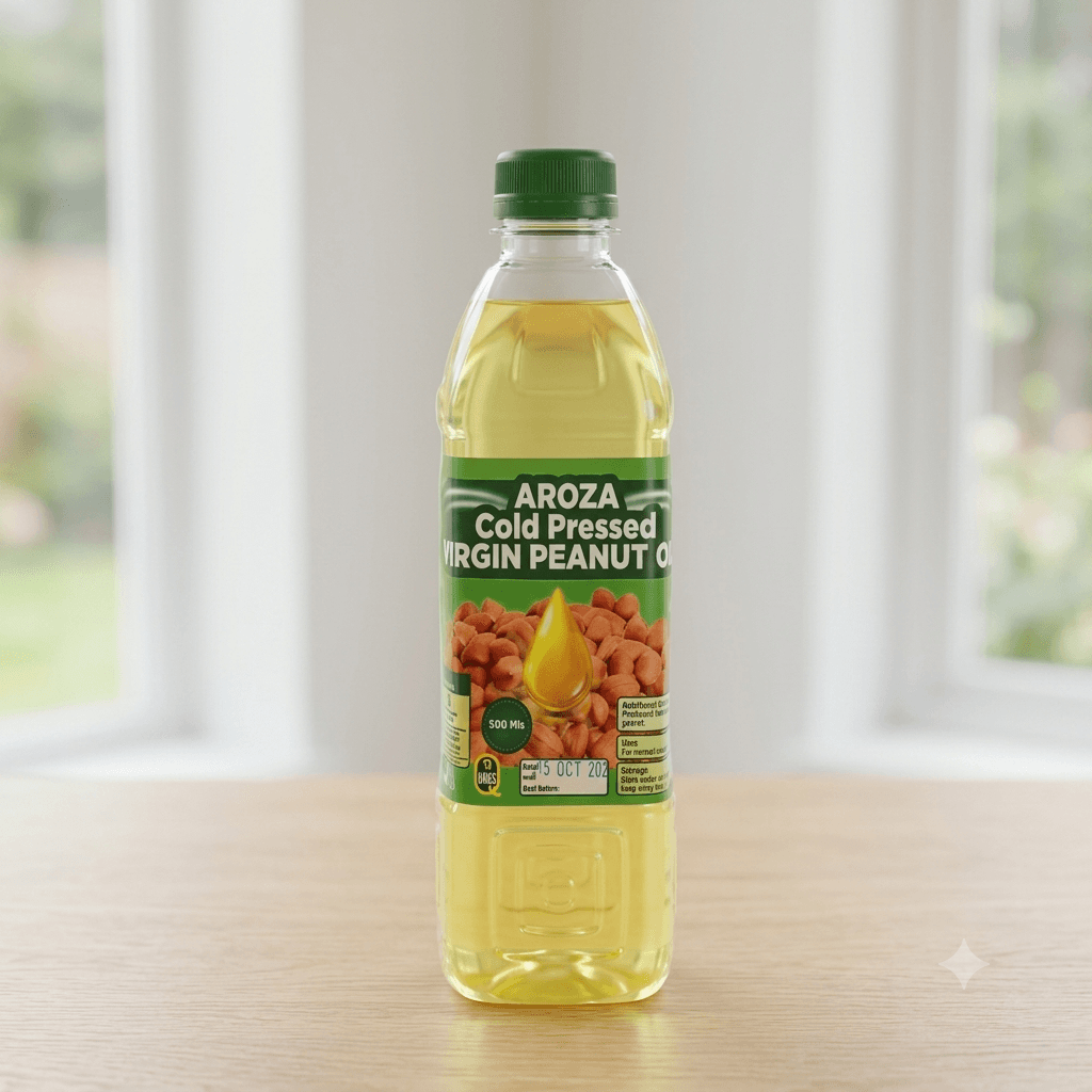 Aroza Cold Pressed Virgin Peanut Oil - 500ml