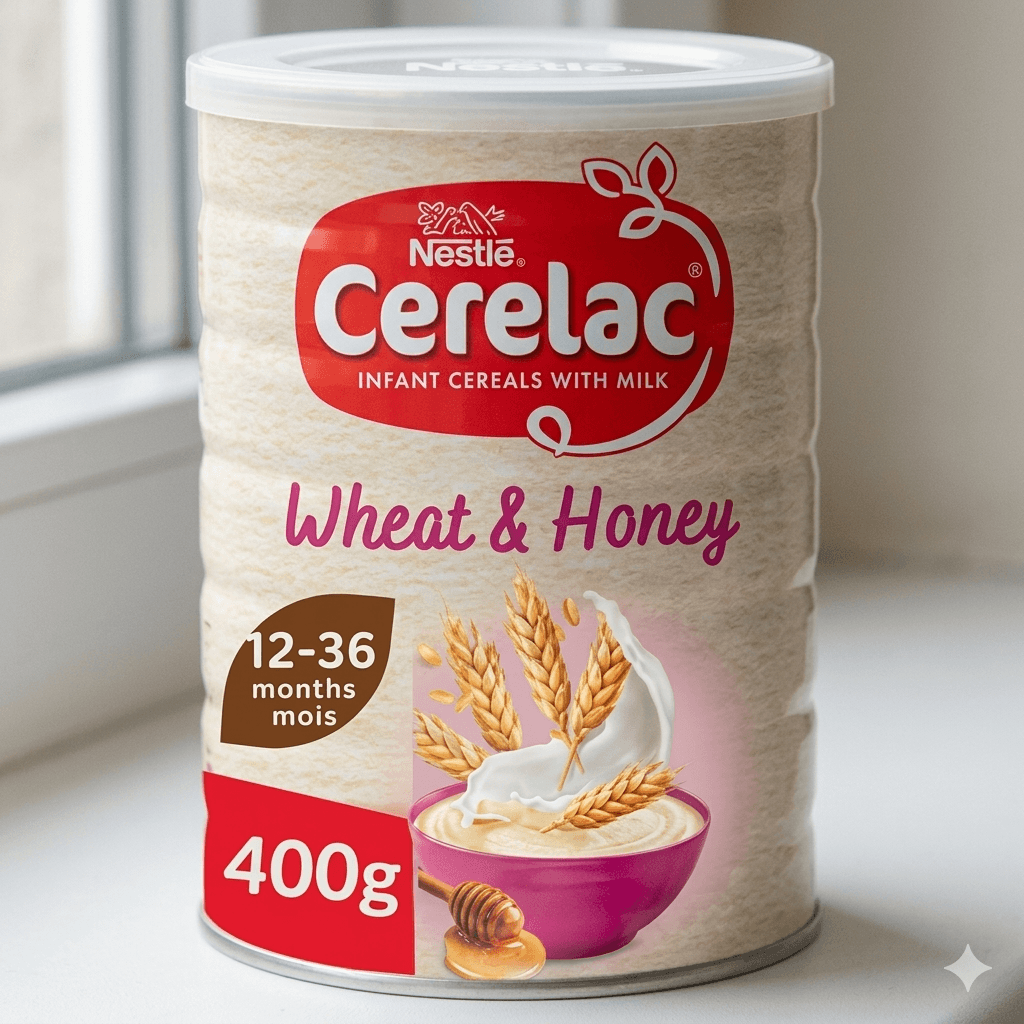 Nestle Cerelac Honey & Wheat 400g — by Cerelac — Cereals from NG — Afrizonemart