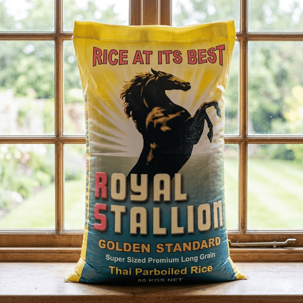 Royal Stallion Parboiled Rice 50kg