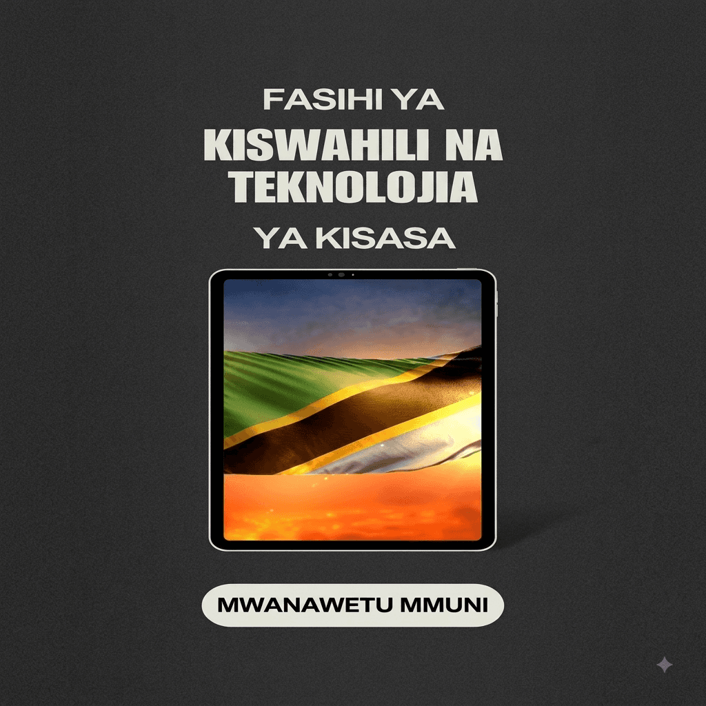 Fasihi Ya Kiswahili Na Teknolojia Ya Kisasa — by Mwanawetu Books And Consultancy — Kiswahili Literature products from TZ — Afrizonemart