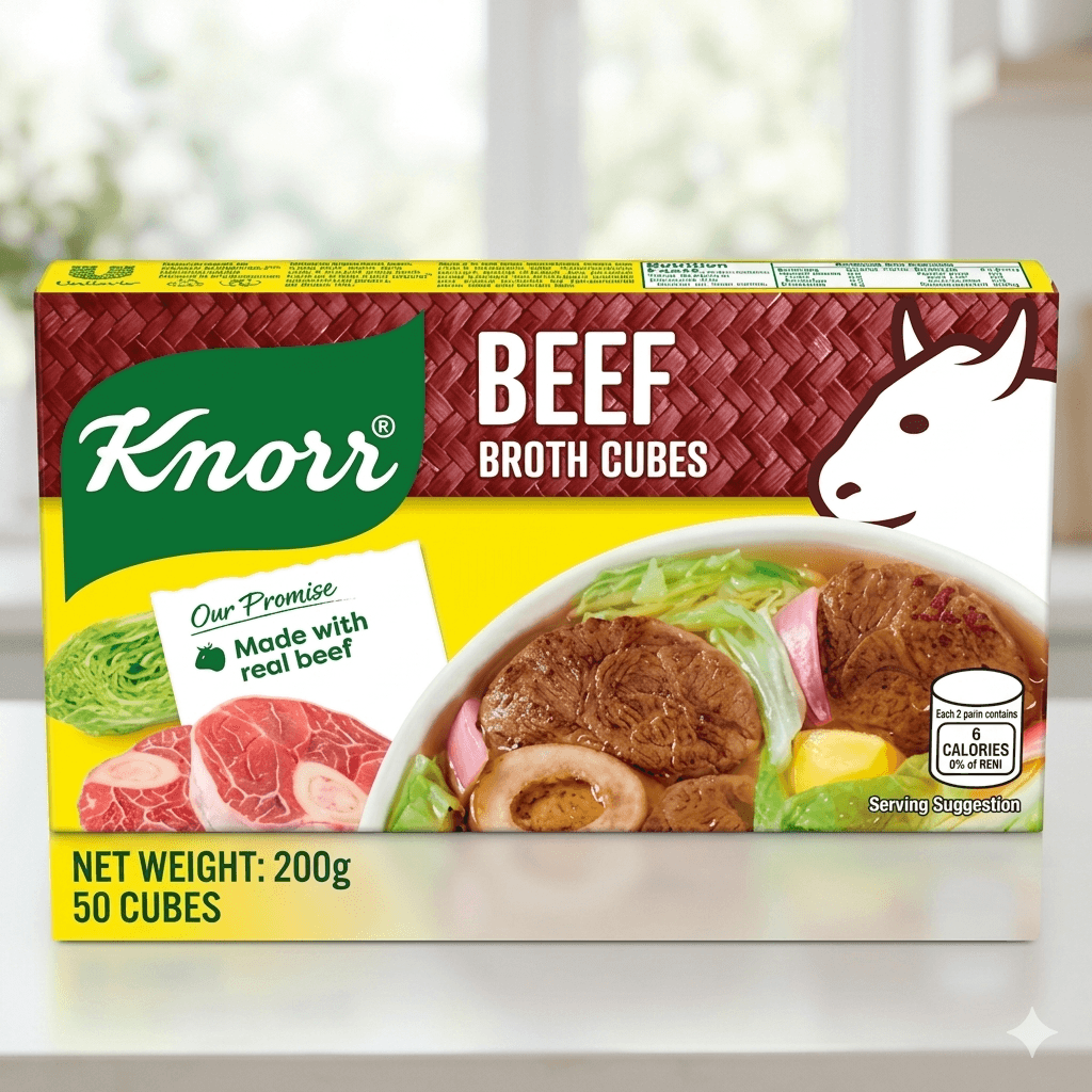 Knorr Beef Cubes 50pcs — by Knorr — Spices Seasonings from NG — Afrizonemart