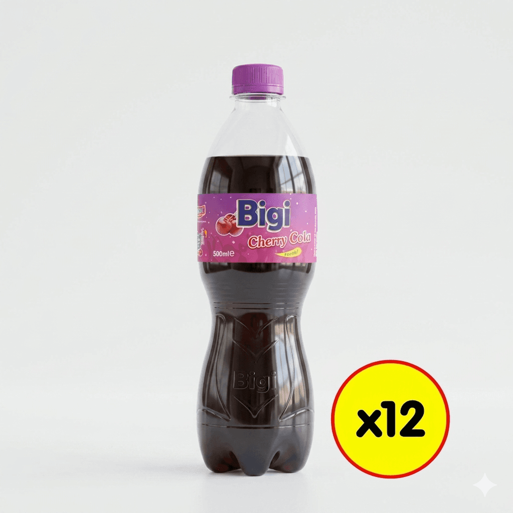 Bigi Cherry Cola 50cl PET — by Bigi — Carbonated Drinks from NG — Afrizonemart