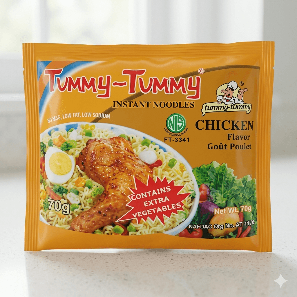 Tummy Tummy Chicken Noodles 70g