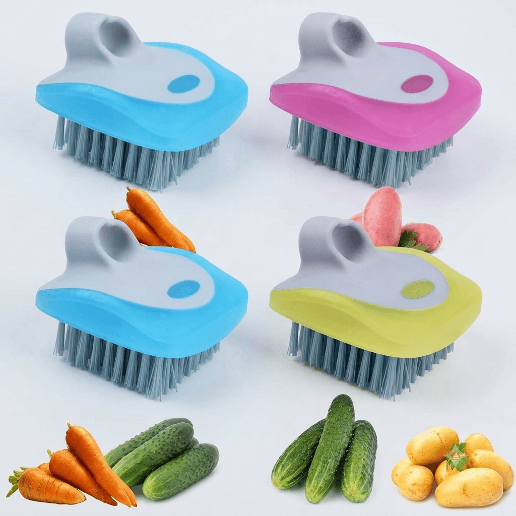 Flexible Vegetable Scrub Brush