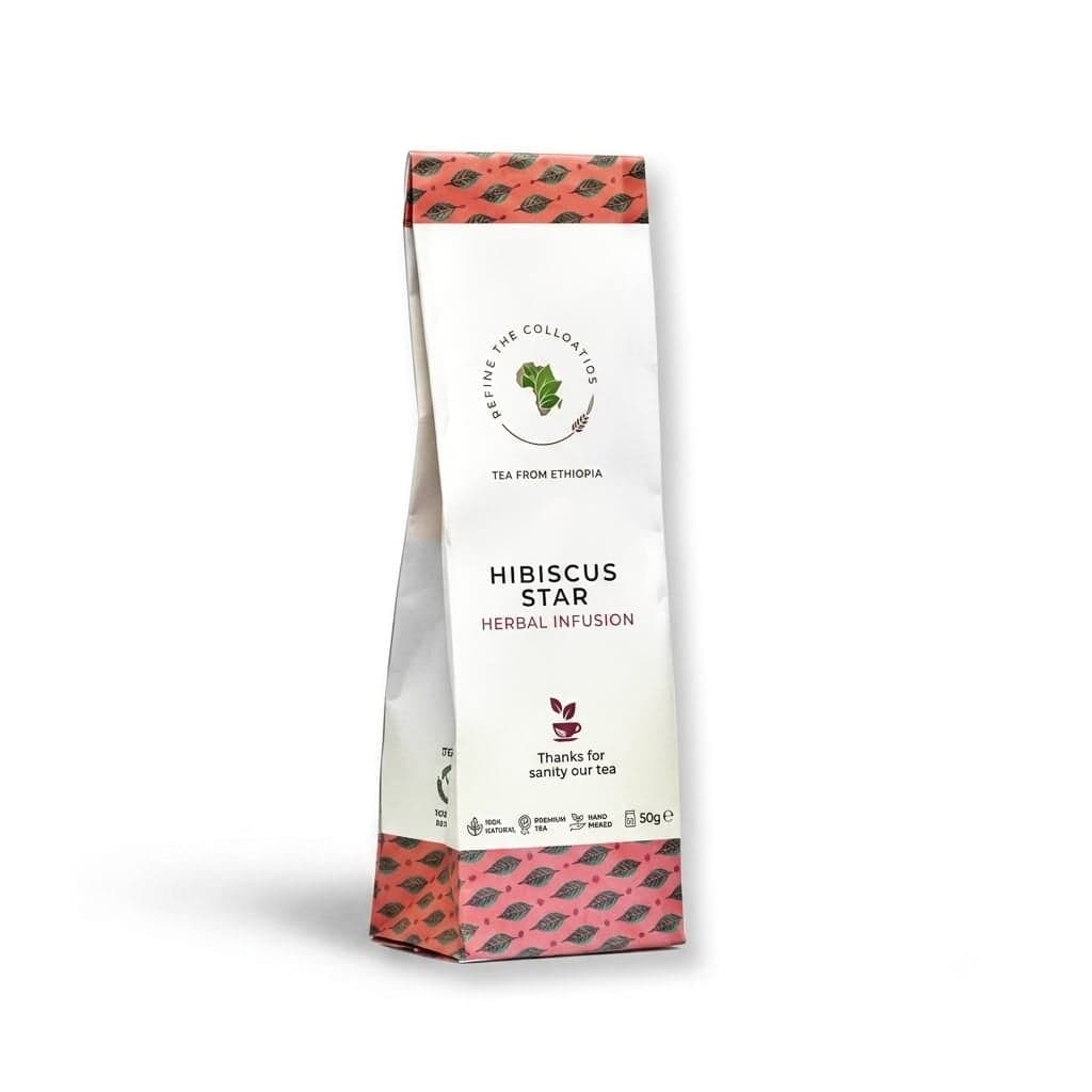 Kazi Yetu Hibiscus Star Herbal Infusion 50g