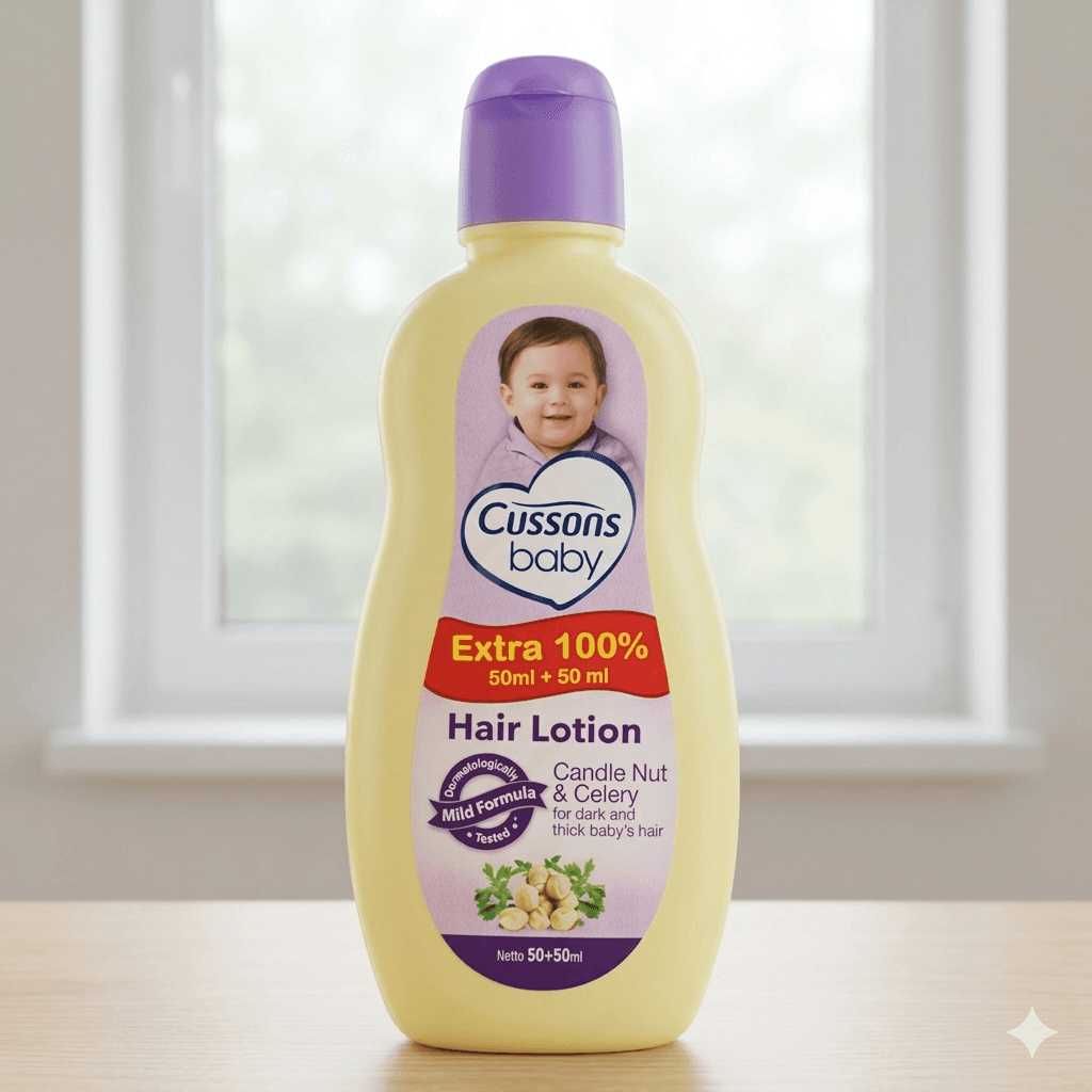 Cussons Baby Hair Lotion 100ml — by Cussons Baby — Baby Toiletries from NG — Afrizonemart
