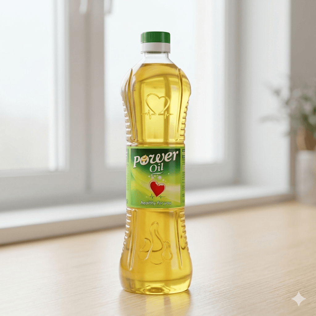 Power Oil Vegetable Oil 1L