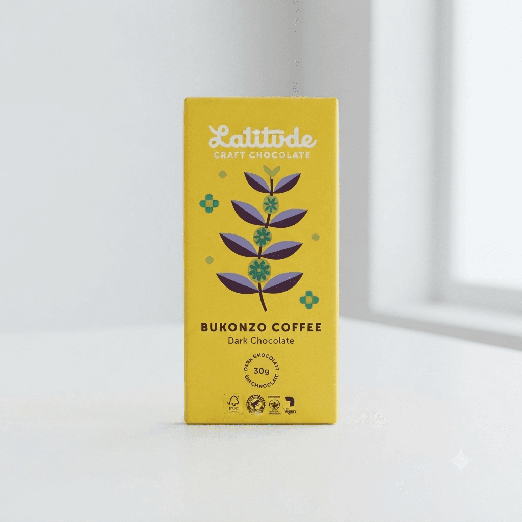 KWANZA, Latitude Craft Chocolate - Bukonzo - 35g
