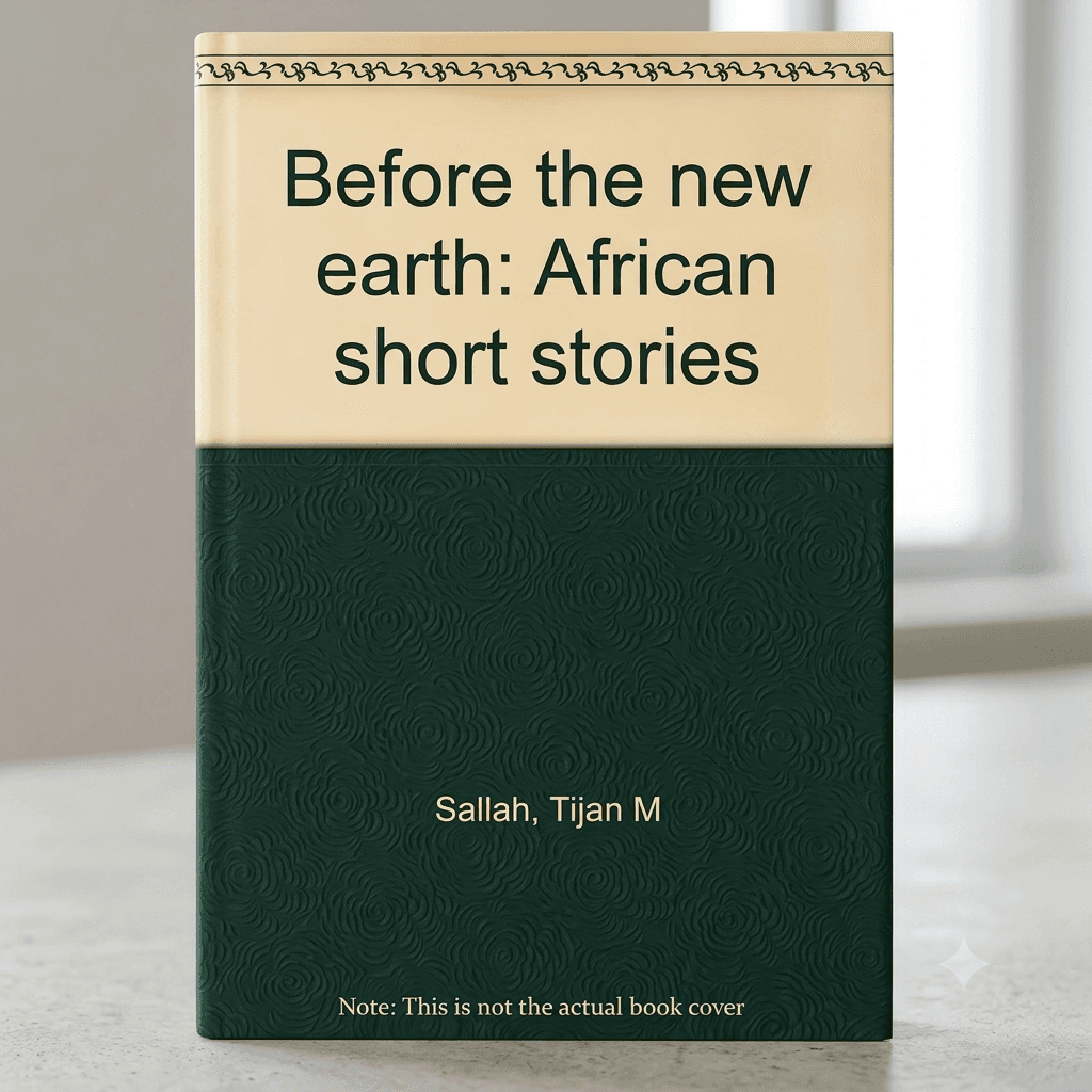 Before the new Earth by Tijan M Sallah