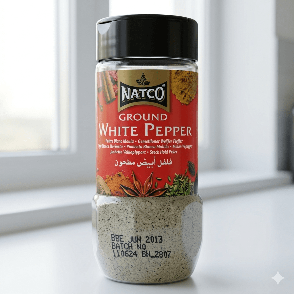 White Pepper Ground 100g