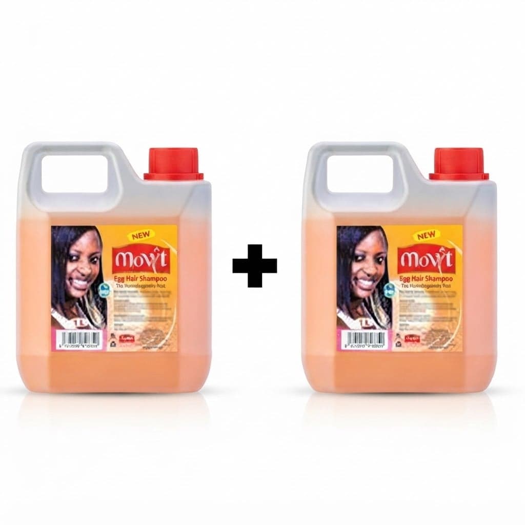 Movit Hair Shampoo -1Litre 2 Pieces