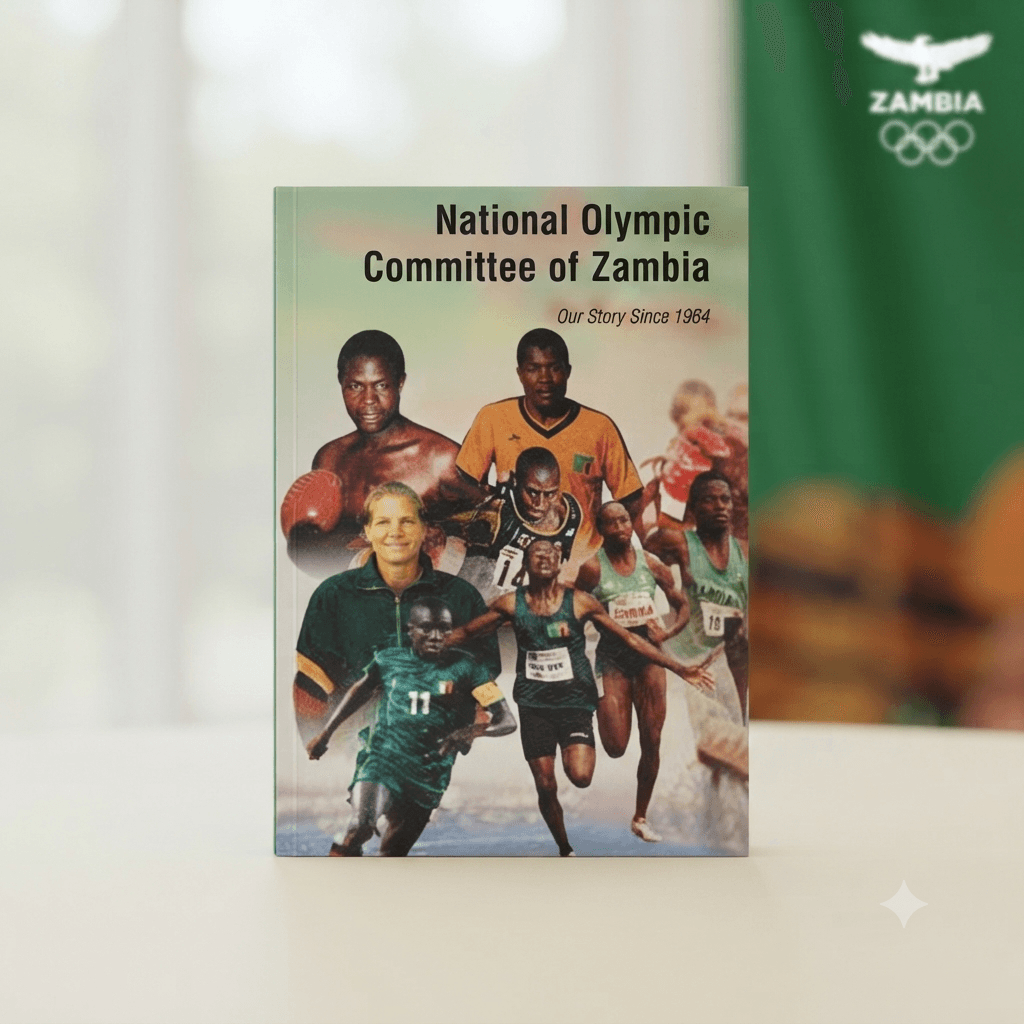 National Olympic Committee of Zambia: Our Story Since 1964 by NOCZ — by NOCZ — Books & Literature products from ZM — Afrizonemart