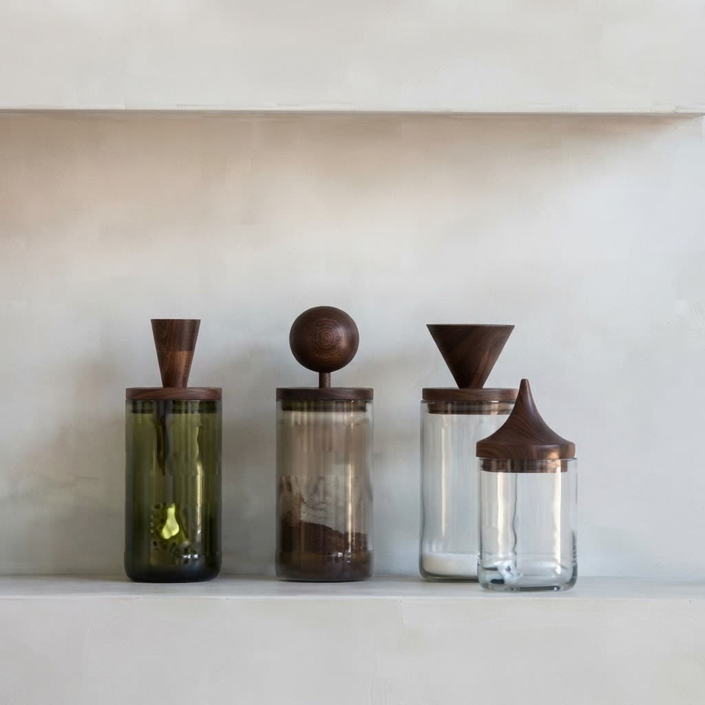 Blantyre Jars Clear — by People of the Sun — Malawi Home Decor products from MW — Afrizonemart