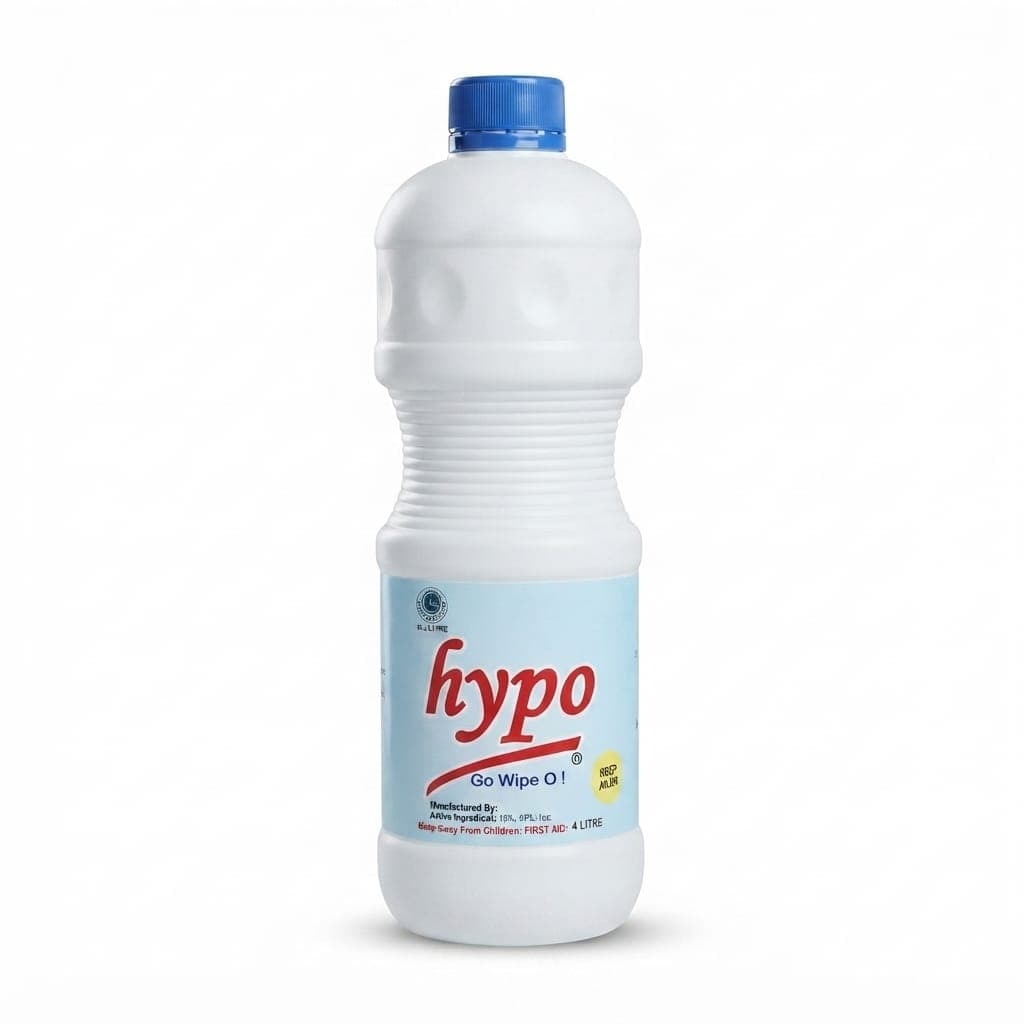 Hypo Sodium Hypochlorite Bleach 1L