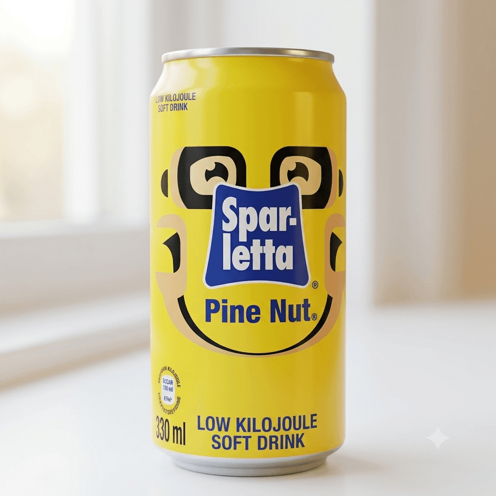 Sparletta Pine Nut 300ml Can — by Sparletta — Carbonated Drinks from ZA — Afrizonemart