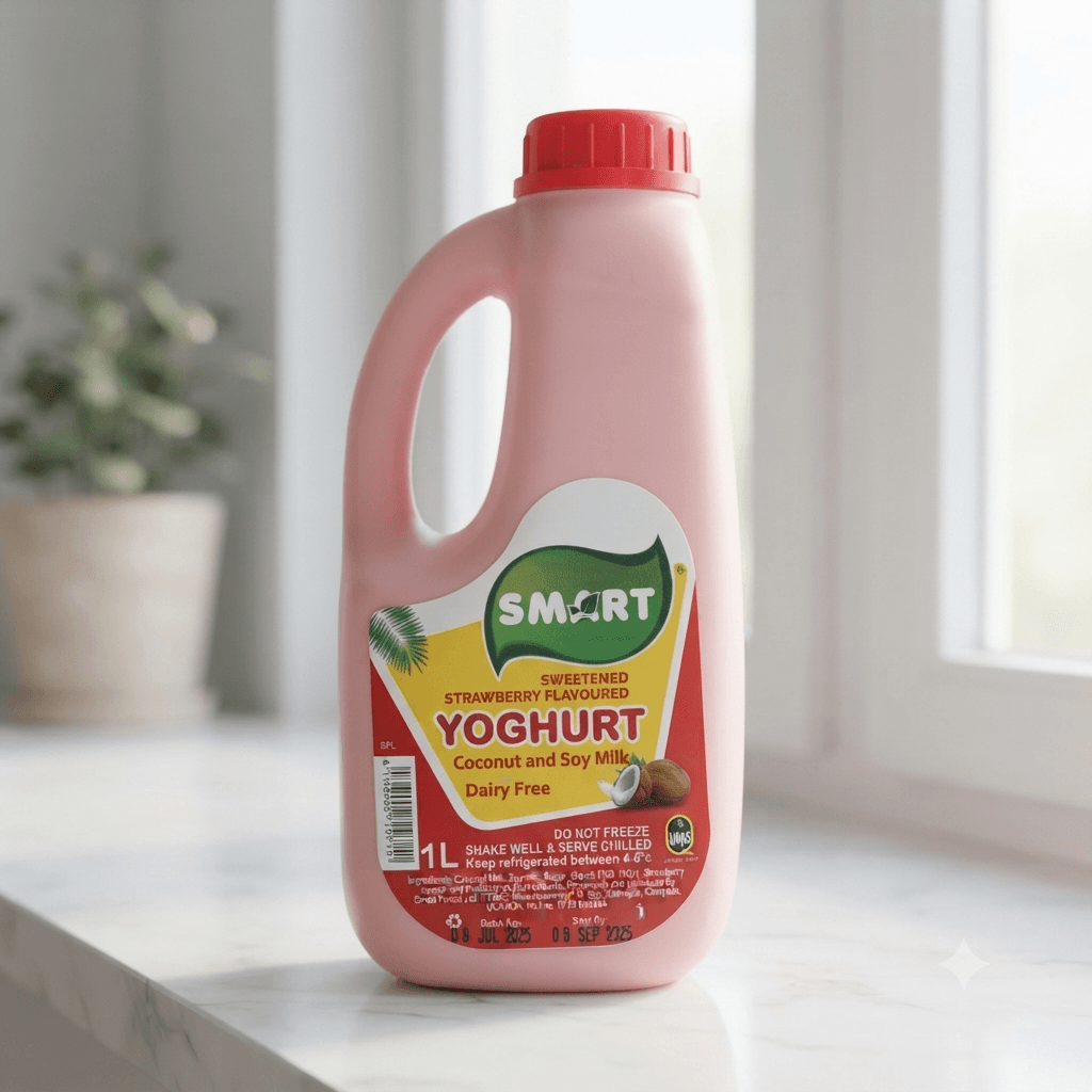 Smart, Strawberry Yoghurt - 1L
