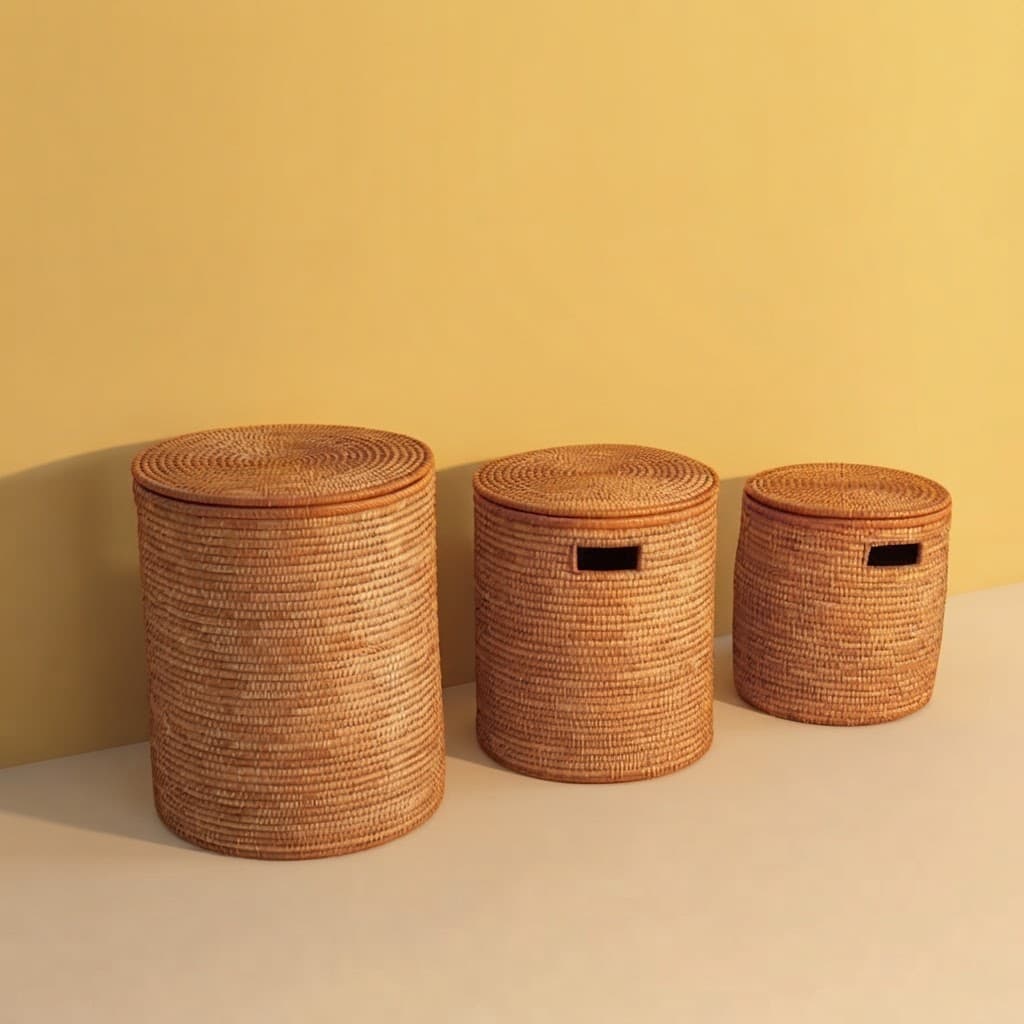 Monochrome Orange Baskets-Mix & Match Collection