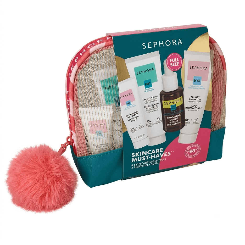 Collection Skincare Must Haves 4 Essentials — by SEPHORA — beauty-wellness-skincare-sets products from ZM — Afrizonemart