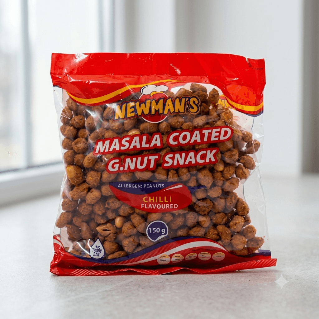 Newmans, Masala Gnuts Chilli Snacks - 150g