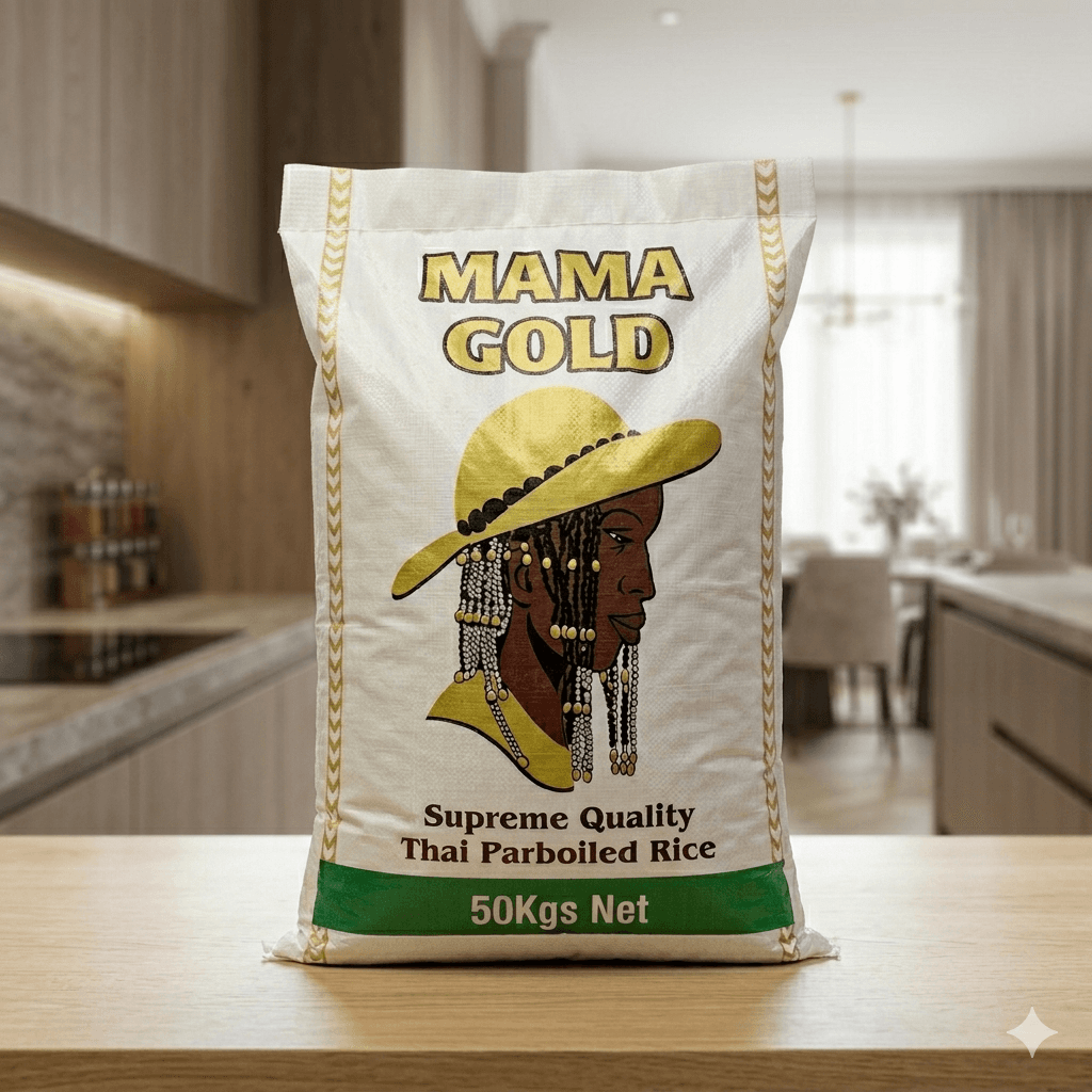 Mama Gold Parboiled Rice 50kg