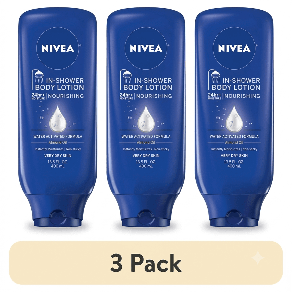 Nourishing In-Shower Lotion 13.5 fl oz Pack of 3