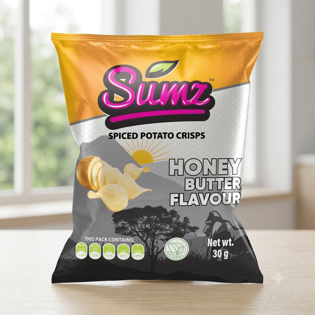 Sumz, Potato Crisps Spiced Honey Butter - 30g