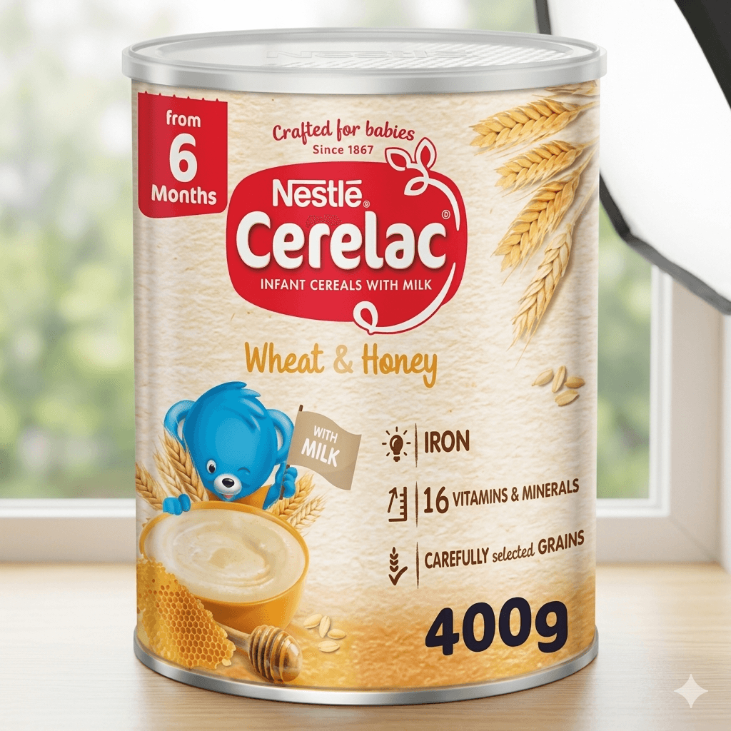 Cerelac Honey & Wheat 400g (6+ Months)